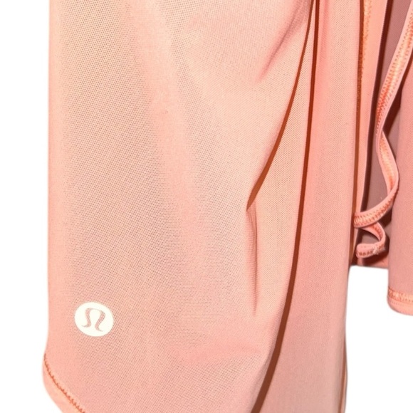 Lululemon Sheer Tie-Back Tank – Pink – Size 4 - Picture 4 of 4